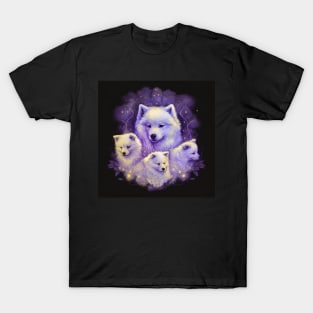 Samoyed Family T-Shirt